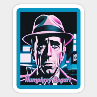 Humphrey Bogart (Miami Noir) Sticker